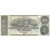 Image 1 : 1863 $10 The Confederate States of America Note T-59 CC