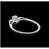 Image 3 : 0.46 ctw Diamond Ring - 18KT White Gold