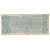 Image 2 : 1864 $5 Confederate States of America Note