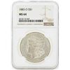 Image 1 : 1883-O MS64 NGC Morgan Silver Dollar