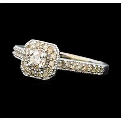 0.50 ctw Diamond Ring - 10KT White Gold