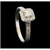 Image 4 : 0.50 ctw Diamond Ring - 10KT White Gold