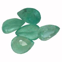 3.34 ctw Pear Emerald Parcel