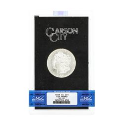 1884 MS63 Carson City Uncirculated Silver Dollar