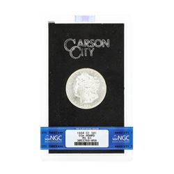 1884 MS63 Carson City Uncirculated Silver Dollar