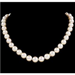 Pearl and Diamond Necklace