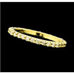 0.35 ctw Diamond Eternity Band - 14KT Yellow Gold