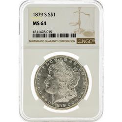 1879-S NGC MS64 Morgan Silver Dollar