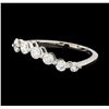 Image 1 : 0.50 ctw Diamond Ring - 18KT White Gold