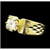 Image 1 : 0.80 ctw Diamond Solitaire Ring - 14KT Yellow Gold