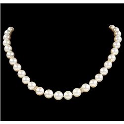 Pearl and Diamond Necklace