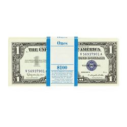 Original 1957B $1 Silver Certificate Pack of 100