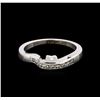 Image 2 : 0.20 ctw Diamond Ring - 14KT White Gold