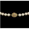 Image 3 : Pearl and Diamond Necklace