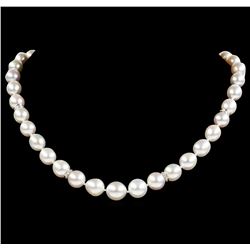 Pearl and Diamond Necklace