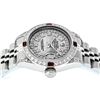 Image 9 : Rolex Ladies SS Diamond Lugs MOP VS Diamond And Ruby Datejust Wristwatch