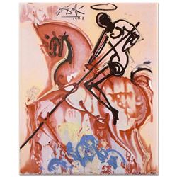 St. George and The Dragon by Dali (1904-1989)