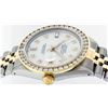 Image 4 : Rolex Two Tone 3.00 ctw Diamond DateJust Men's Watch