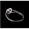 Image 3 : 1.10 ctw Diamond Ring - 14KT White Gold