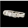 Image 1 : 1.00 ctw Diamond Ring - 14KT White Gold