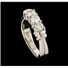 Image 4 : 1.00 ctw Diamond Ring - 14KT White Gold