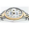 Image 9 : Rolex Two-Tone Diamond DateJust Men's Watch