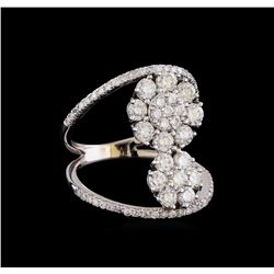 1.92 ctw Diamond Ring - 14KT White Gold