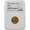 Image 1 : 1832 NGC XF40 G. Britain 1 Sovereign Gold Coin