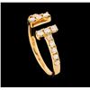 Image 4 : 0.41 ctw Diamond Ring - 18KT Rose Gold