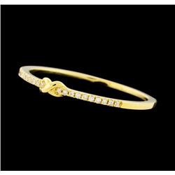 0.05 ctw Diamond Ring - 14KT Yellow Gold