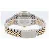 Image 6 : Rolex Two Tone Sapphire and Diamond DateJust Men's Watch