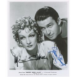 Marlene Dietrich and James Stewart