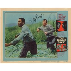 Sidney Poitier and Tony Curtis