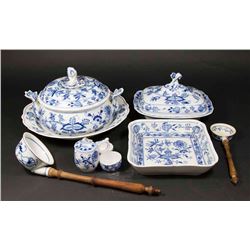 Blue Onion Meissen Porcelain Pieces