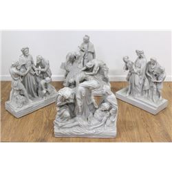 Set 4 Plaster Stations of the Cross