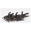 Image 2 : 5 Bronze Jockeys on Horses