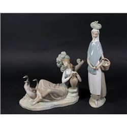 2 Lladro Figures