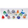 Image 1 : Lot 15 Art Glass Paperweights