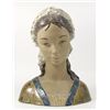 Image 1 : Lladro Gres Porcelain Lady Bust