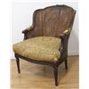 Image 1 : Louis XVI Style Cane Arm Chair with Carved Frame