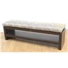 Image 2 : Custom Lacquered Bench with Cow Hide Faux Cheetah