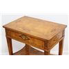 Image 2 : Neoclassic Style Parcel Burlwood Side Table