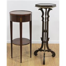 2 Georgian Style Pedestals