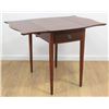 Image 6 : Mahogany Pembroke Table & Round Mahogany Table