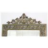 Image 2 : Bronze Bevelled Mirror with Floral Design