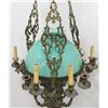 Image 3 : Bronze Victorian 13-Light Chandelier