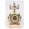 Image 1 : French  Alabaster & Gilt Metal Clock