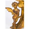 Image 3 : Art Nouveau Gilt Metal Figural Clock