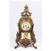 Image 1 : Gilt Metal French Victorian Mantel Clock