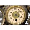 Image 2 : 3-Piece Gilt Metal Clock Set